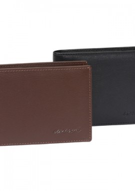 LAVOR - 1-6558BLU δερμάτινο ανδρικό πορτοφόλι lavor 1-6558blu<μπλε χρωμα>με rfid προστασια (θήκη ταυτότητας & θήκη κερμάτων)